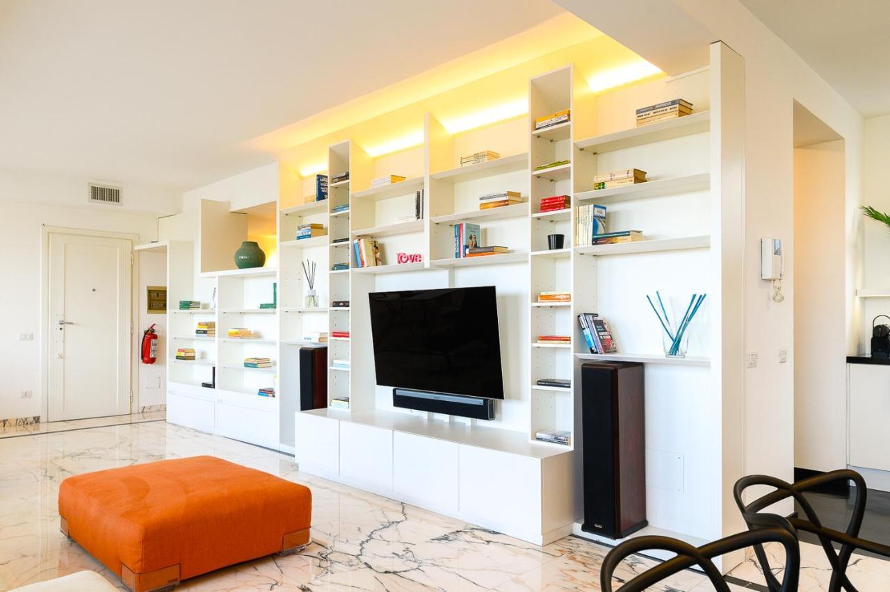 Peaceful Penthouse With Garage By Ndp Rent Leilighet Roma Eksteriør bilde