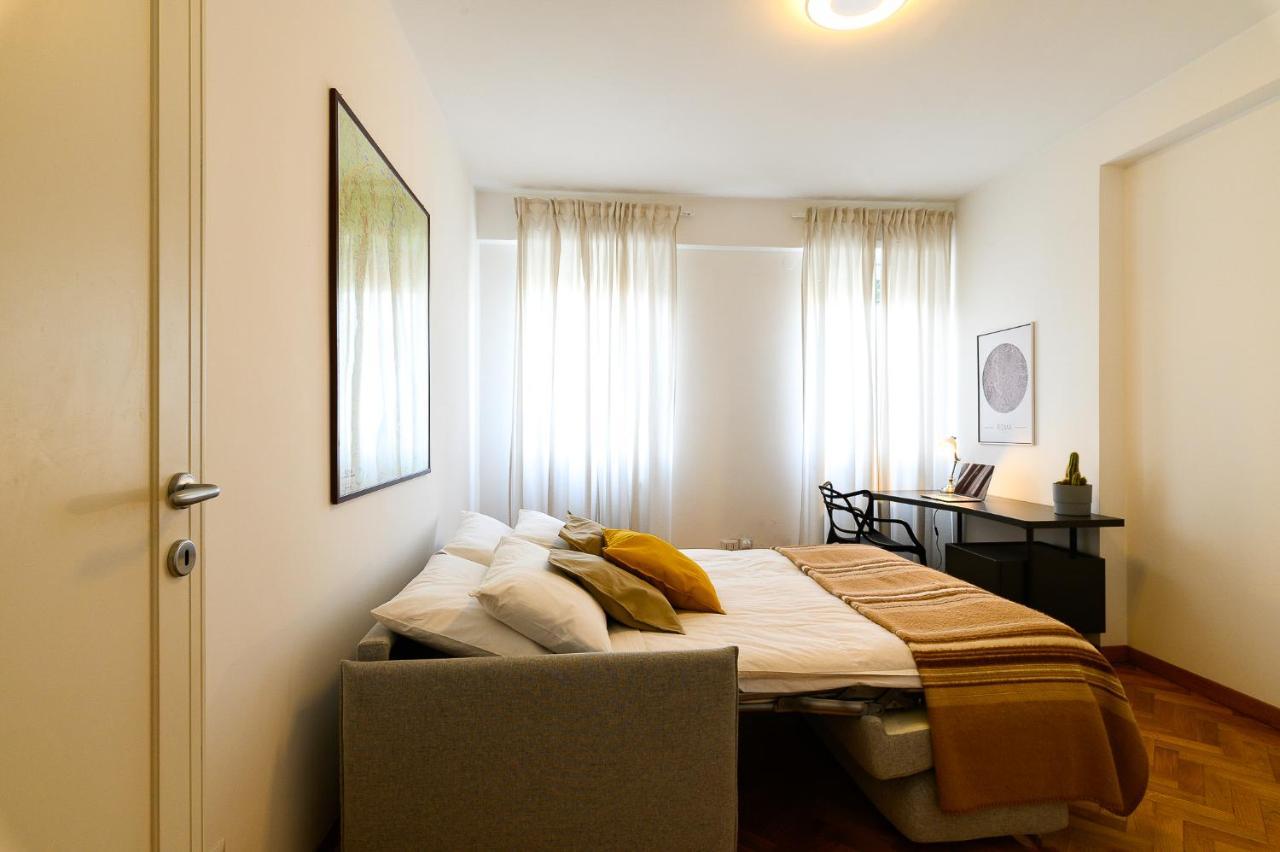 Peaceful Penthouse With Garage By Ndp Rent Leilighet Roma Eksteriør bilde