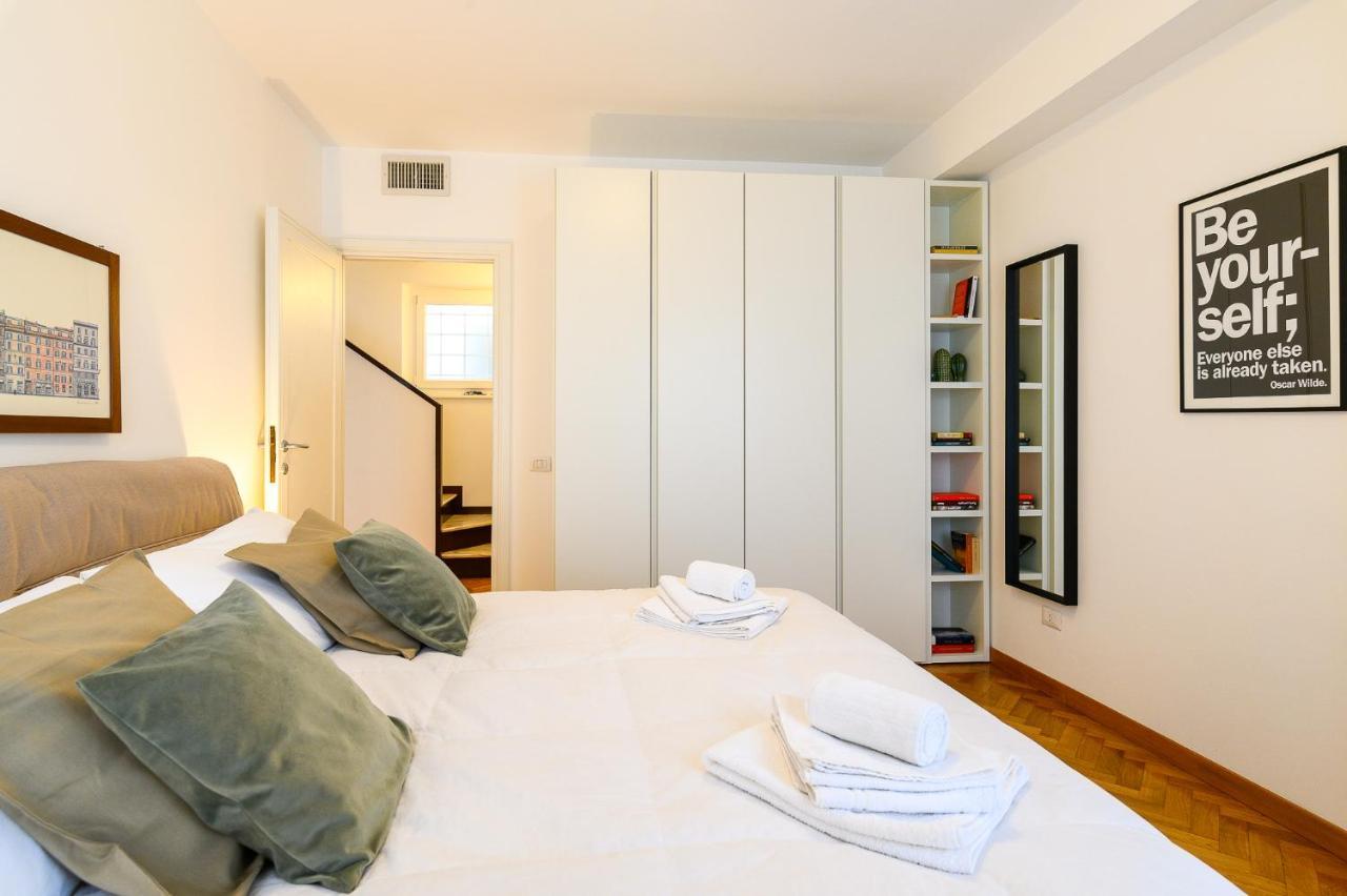 Peaceful Penthouse With Garage By Ndp Rent Leilighet Roma Eksteriør bilde