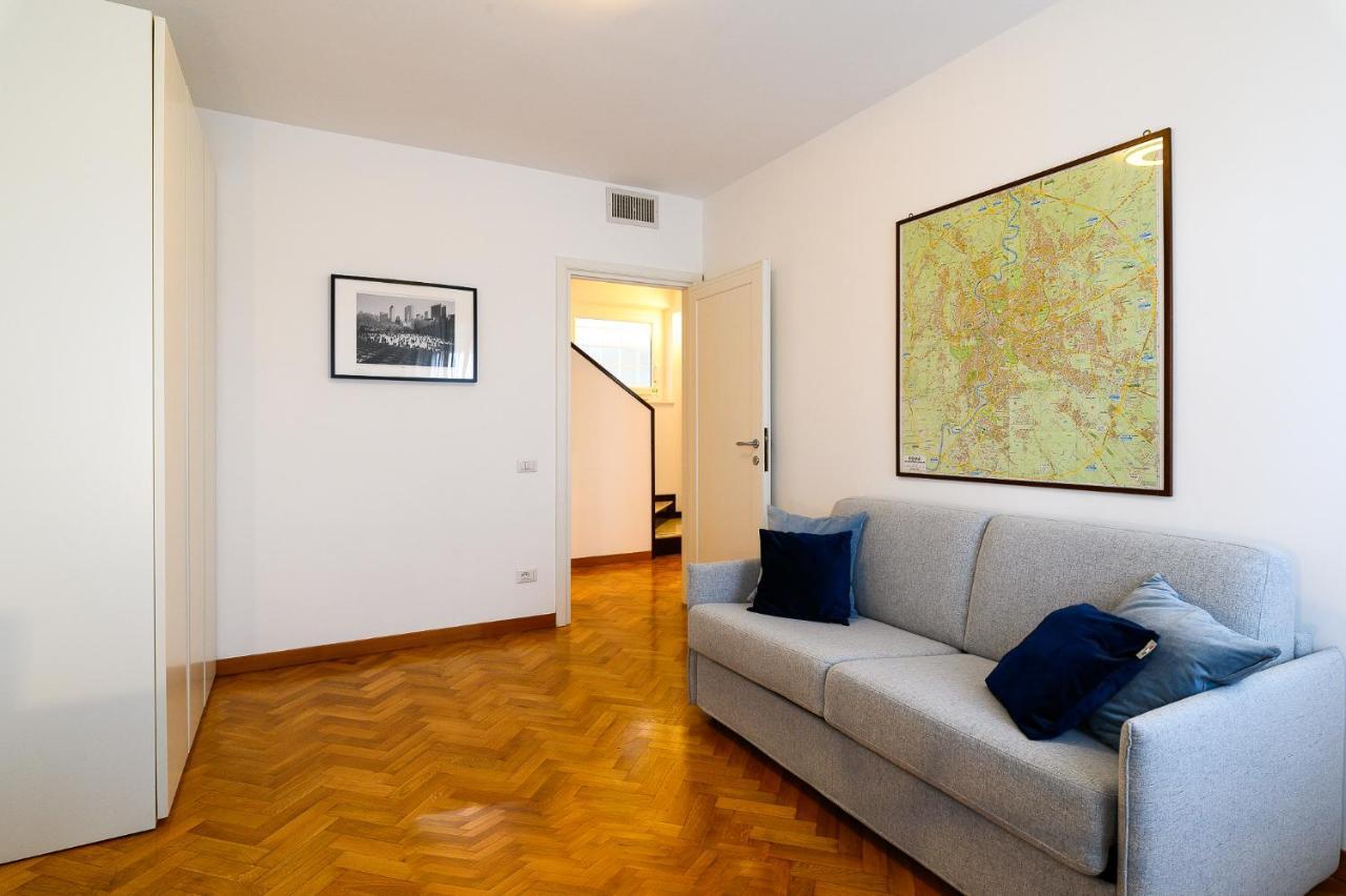 Peaceful Penthouse With Garage By Ndp Rent Leilighet Roma Eksteriør bilde