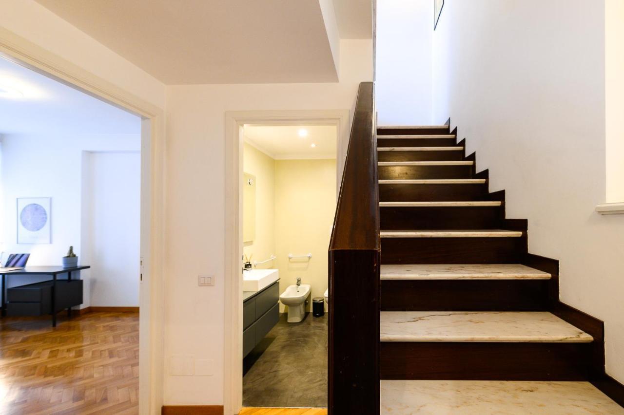 Peaceful Penthouse With Garage By Ndp Rent Leilighet Roma Eksteriør bilde